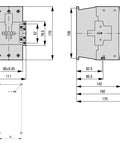 Contactor ALEA II 37kW/400V, bobina la 110Vca