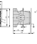 Contactor ALEA II 110kW/400V, 2 ND + 2 NÎ, bobina la 230Vca