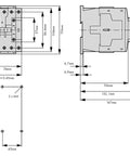 Contactor ALEA II 4 poli, 63A/AC-1, bobina la 230Vca