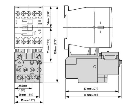 Releu termic ALEA II 0,16 - 0,24A