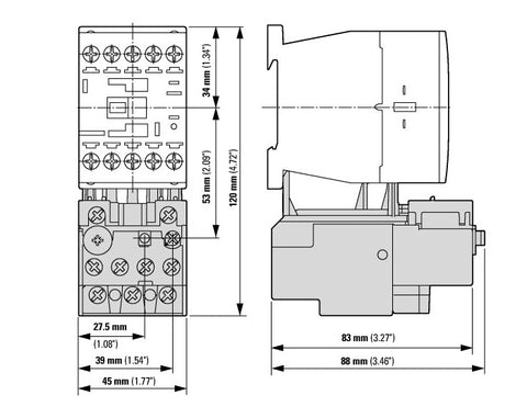 Releu termic ALEA II 0,6 - 1A