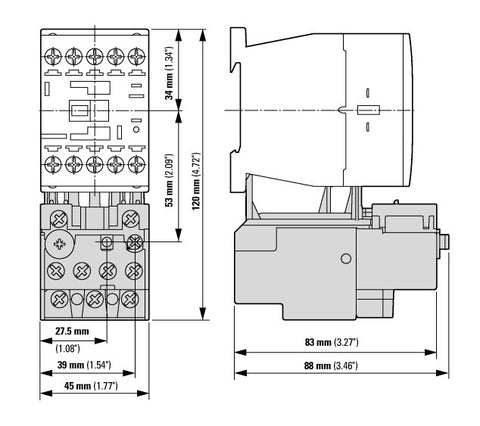 Releu termic ALEA II 9 - 12A
