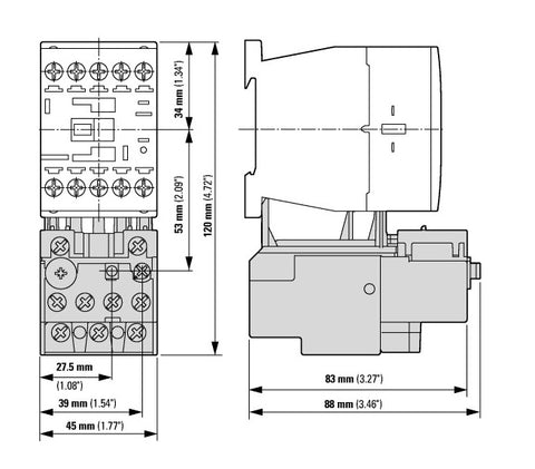 Releu termic ALEA II 12 - 16A
