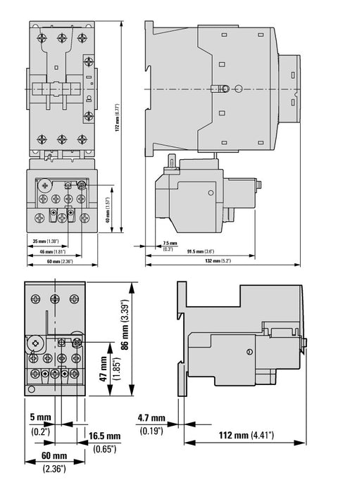 Releu termic ALEA II 24 - 40A