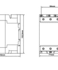 Contactor 3 poli, CUBICO High, 18,5kW, 40A, 1ND+1NÎ, 24Vc.a.