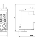 Releu termic CUBICO Clasic, 0.70A - 1.00A