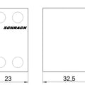 Contact aux. frontal pt. CUBICO Clasic/High/Grand, 2NÎ