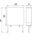 Varistor pt. contactoare seria CUBICO Mini 24-48 V c.a./c.c.