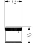 Modul semnalizare, lumină interm bliț, 230-240V c.a., roșu