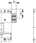Bobină de minimă tensiune, 24VDC MC1+3m cablu
