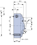 Întreruptor compact tip A 3p 32A 25kA + adaptor fisa