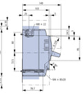 Separator 3p 160A teledeclansabil