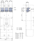 Cleme conexiune pentru bare laminate 4p pt.MC4