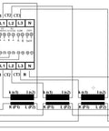 Contor digital kWh 1A/5A (6A), 3faze, 2 tarife, MID cerere