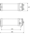 Protectie EX. lum. design XP EL zone1/21 LED 230V AC/DC