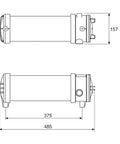 Protectie EX. lum. design XP EL zone1/21 LED 1h 230V AC