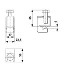 Clema conexiune bare 5mm 16-120mm²