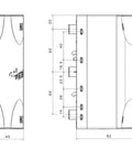 Modul conexiune, 50 mm², 3 poli