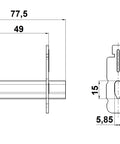 Cutit scurtcircuit NH00 160A