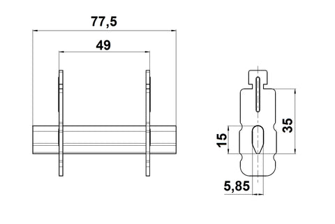 Cutit scurtcircuit NH00 160A