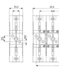 Soclu sigurante NH00 1p 160A