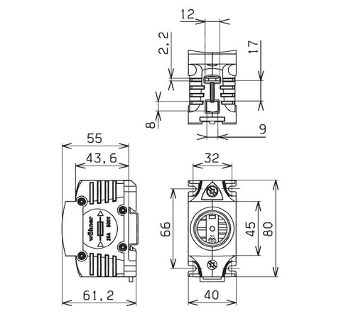 Soclu sigurante TRITON E27 25A 1p