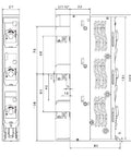 D0 busbar mounted switch-disconnector D01 and D02