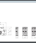 Suport portfuzibile cilindrice 10x38 / 2P