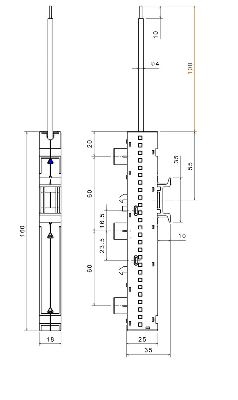 Adaptor 16 A pentru Crosslink, faza L3