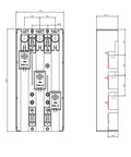 Adaptor pt. într. 580A, ABB T-max T5, Allen-Bradley 140G-K