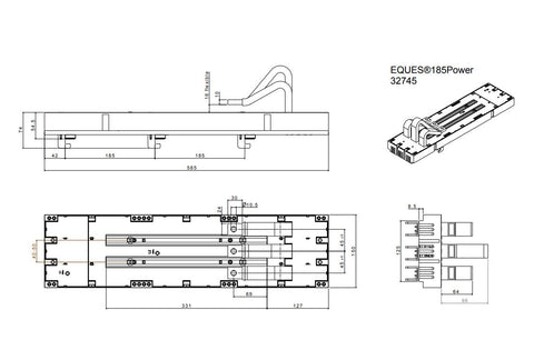 Adaptor bară 630A, versiune universală, CrossLink®