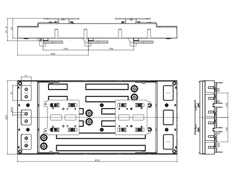 Adaptor 185mm, pentru MC4 1250A