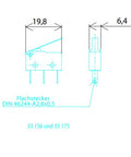 Contact aux. 1CC, 250Vac/5A, 30Vcc/4A, măr 000, 00, 2, 3
