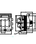 Separator cu sigurante 250A 60mm+supravegherere