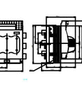 Separator cu sigurante 400A 60mm+supravegherere