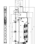Separator cu fuzibile vertical NH00, 160A sus, M8, înalt