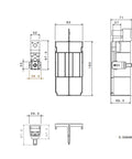 Set cleme ramă 50mm²-240mm²
