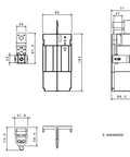Set cleme ramă 70mm²-300mm²