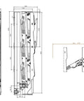 Separator măr. NH1/ conexiune cu şurub M12, 250 A