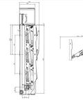 Separator măr. NH1/ cu şurub M12, 250 A, cu monitorizare