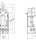 Modul trafo curent universal în compartimentul de conexiuni