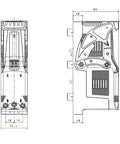Separator de sarcină NH mărime 000, 125A