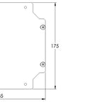 Placă de montaj pentru WKA2020, Î=200 L=200mm