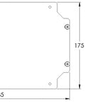 Placă de montaj pentru WKA2030, Î=200 L=300mm