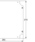 Placă de montaj pentru WKA3030, Î=300 L=300mm