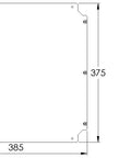 Placă de montaj pentru WKA4040, Î=400 L=400mm