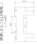 Socket with screw terminals, 5mm, conventional arrangement