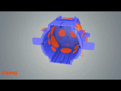 Thermo box set with drilling template