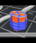 Push on for Membrane Box