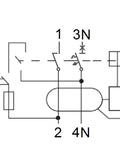 Combined MCB/RCD (RCBO) 1+N, AMPARO 10kA, C 13A, 30mA, Typ A